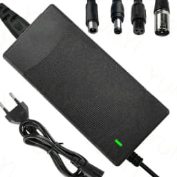 42V 2A Lithium Battery Charger Balance Bike Electric Scooter Power Adapter Universal 5Plugs For 36 25.9V 24V Lithium Battery
