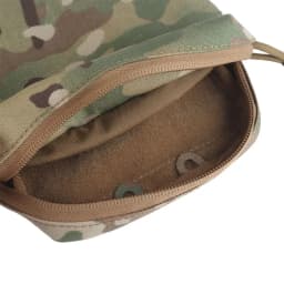 Tactical Gp Zipper Sundries Bag with Shrink Cord Waist Molle Belt Pouch NVG Accessory Multifunctional Universal Storage
