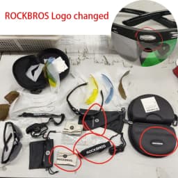 ROCKBROS Cycling Polarized glasses Bike Outdoor Sports Sunglasses MTB Road PC Goggles Eyewear Glasses 5/3 Lens Bicycle Accessory