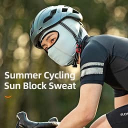 ROCKBROS Bike Mask Full Face Mask Summer Breathable Sun UV Protection Balaclava Glasses Hole Quick-Drying Tactical Balaclava