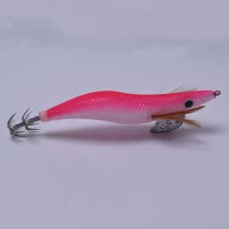 1 High-Quality Artificial Wooden Shrimp Bait Exported to Japan, Including Squid Hooks, Glowing Octopus Squid Fishing Gear, and F
