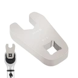 8mm Replacement Bullhorn Crowfoot Wrench Bike Disc Brake Cable Wrench for Ratchet Torque Wrench Head 1/4" Torque Wrench