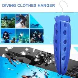 DEZITION Diving Wetsuit Hanger Foldable Diving Suit Hanger Surf Drysuit Thickened Rack Snorkeling Surfing Gear Hanger Stand