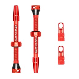 BUCKLOS Bicycle Tubeless Valve 40/44/55/60/80/100MM Bike Valve Cap Bicycle Valves Adapter F/V To A/V Road Bike Presta Valves