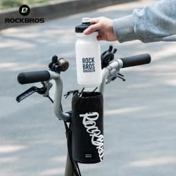 ROCKBROS Bicycle Bag Cycling Water Bottle Pouch Mtb Bike Insulated Kettle Bag Riding Cycling Tail Bag Front Beam Handlebar Bag