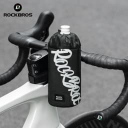 ROCKBROS Bicycle Bag Cycling Water Bottle Pouch Mtb Bike Insulated Kettle Bag Riding Cycling Tail Bag Front Beam Handlebar Bag