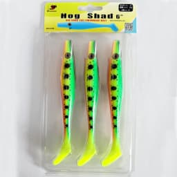 ESFISHING Fishing Lures Big Hog Shad 150mm Soft lure Swimbait Carp Fishing Artificial bait For Perch Pike Bass