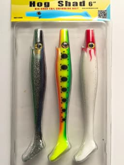 ESFISHING Fishing Lures Big Hog Shad 150mm Soft lure Swimbait Carp Fishing Artificial bait For Perch Pike Bass