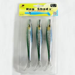 ESFISHING Fishing Lures Big Hog Shad 150mm Soft lure Swimbait Carp Fishing Artificial bait For Perch Pike Bass