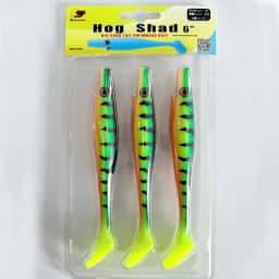 ESFISHING Fishing Lures Big Hog Shad 150mm Soft lure Swimbait Carp Fishing Artificial bait For Perch Pike Bass