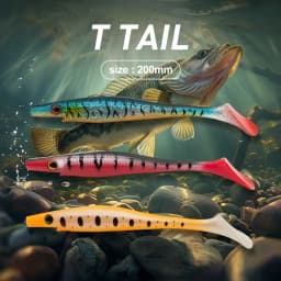 ESFISHING Fishing Lures Big Hog Shad 150mm Soft lure Swimbait Carp Fishing Artificial bait For Perch Pike Bass