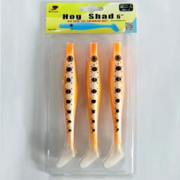ESFISHING Fishing Lures Big Hog Shad 150mm Soft lure Swimbait Carp Fishing Artificial bait For Perch Pike Bass