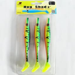 ESFISHING Fishing Lures Big Hog Shad 150mm Soft lure Swimbait Carp Fishing Artificial bait For Perch Pike Bass