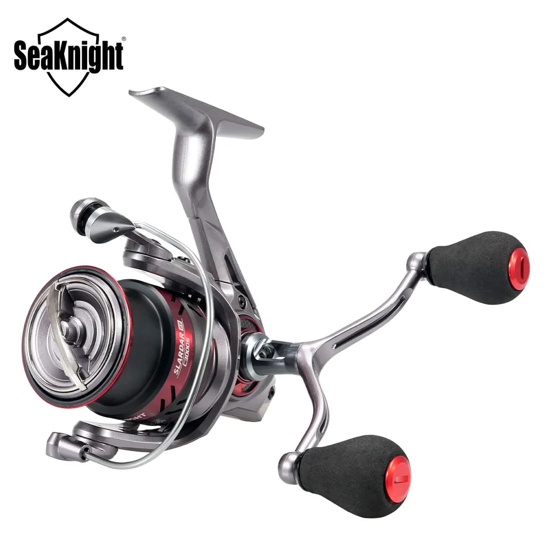 SeaKnight Brand SLARDAR BB C3000S Squid Fishing Dual-Handle Spinning Reel 5.2:1 Low Gear Ratio Anti-corrosive Saltwater Fishing