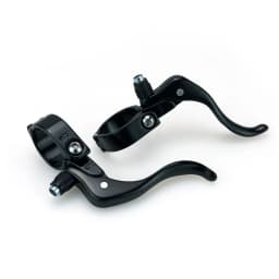 MAGICBROS Bike Brake Levers 22.2/31.8mm for MTB/Road/Fixie Bicycle, Ergonomic Dual-Control Bicycle Handlebar Bicycle Accessories