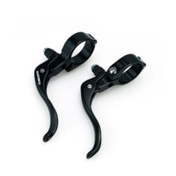 MAGICBROS Bike Brake Levers 22.2/31.8mm for MTB/Road/Fixie Bicycle, Ergonomic Dual-Control Bicycle Handlebar Bicycle Accessories