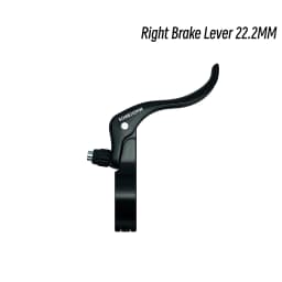 MAGICBROS Bike Brake Levers 22.2/31.8mm for MTB/Road/Fixie Bicycle, Ergonomic Dual-Control Bicycle Handlebar Bicycle Accessories