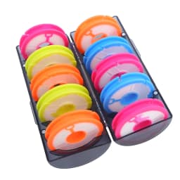 Rainbow Fishing Main Line Box Winding Board High Quality Fishing Box Fishing Tools 6-10 Spindle Silicone Main Spool