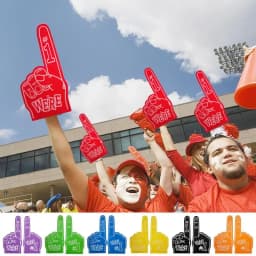 Large Foams Fingers Cheerleading Props Hand Sports Event Cheering Palm Party Props Comfortable Sports Foam Fan Finger