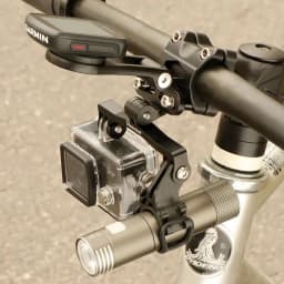 Deemount Bicycle Stem Computer Stand For Garmin/Bryton/CATEYE MTB Bike Headlight Torchlight Alum. Bracket Fits Magicshine IGPS