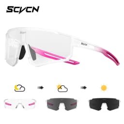 SCVCN Women Sports Sunglasses Pink Fashion Cycling Glassesfor Men Street Shades Driving UV400 Bike Bicycle Hiking Golf Baseball