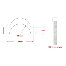 Bicycle Rest Bar Riser Spacers For TT Handlebar Parts 31.8mm 10/20mm Rising Spacer Clamp Road Bike Accessories