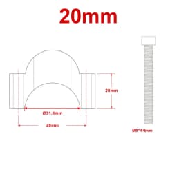Bicycle Rest Bar Riser Spacers For TT Handlebar Parts 31.8mm 10/20mm Rising Spacer Clamp Road Bike Accessories