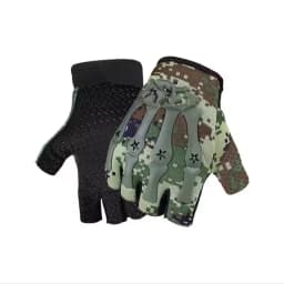 Outdoor Cycling, Half Finger, Men's and Women's anti Slip Tactics, Fitness, Mountain Climbing, Fishing, Half Finger, Bicycle Glo
