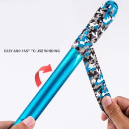 1.5m Anti-slip Camo Fishing Rods Band Tennis Overgrips Sweatband Badminton Racket Grips Sweat Band Sweat-absorbing Grip Tape