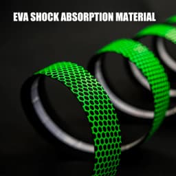 PCycling EVA Honeycomb Road Bicycle Handlebar Tape 2 Rolls 200cm x 3cm Textured Adhesive Bar Wrap with Bar End Plugs Cycling Set