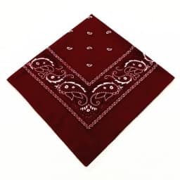 1/10pcs Fashion Hip Hop 100% Cotton Bandana Square Scarf 55cm*55cm Black Red Paisley Headband Printed For Women/Men/Boys/Girls
