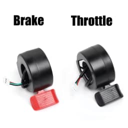 Electric Scooter Finger Brake Throttle Booster For Scooter Thumb Button Hall Sensor Accelerator Grip Parts