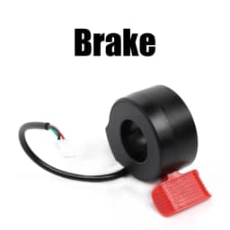 Electric Scooter Finger Brake Throttle Booster For Scooter Thumb Button Hall Sensor Accelerator Grip Parts