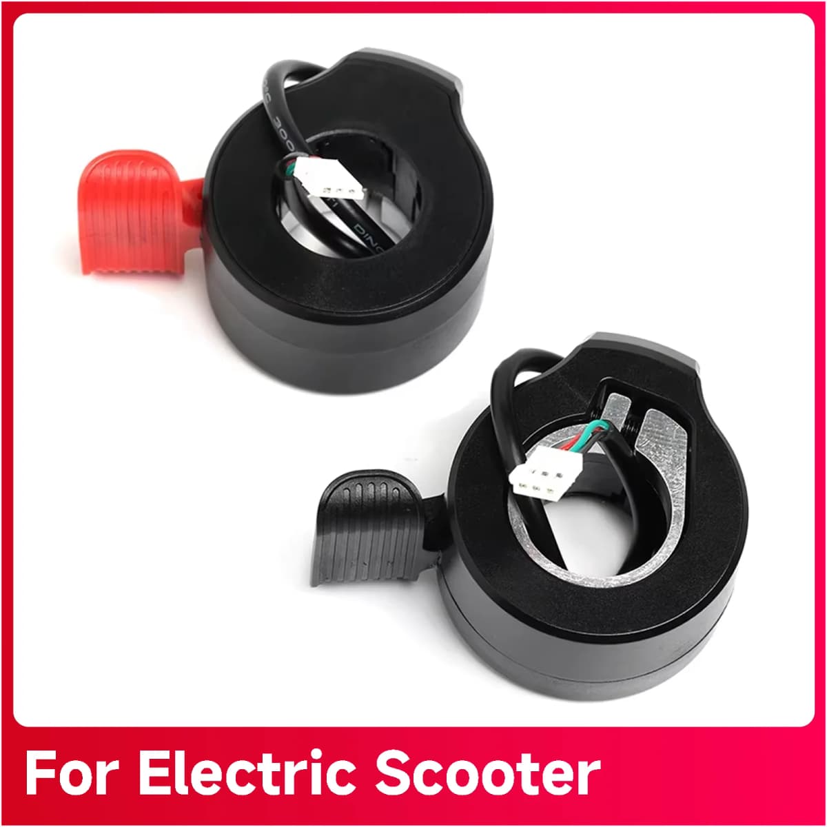 Electric Scooter Finger Brake Throttle Booster For Scooter Thumb Button Hall Sensor Accelerator Grip Parts