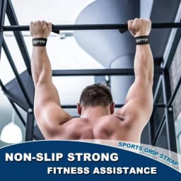 Weight Lifting Straps for Weightlifting, Gym Lifting Wrist Straps, Deadlift Straps with Anti Slip Silicone and Neoprene Padded