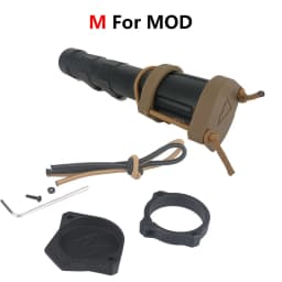 Flashlight Protective Cover Airsoft Tactical Light Front Lens Cap For SureFire M300 M600 M952V M951 Mod Scout Light Protector