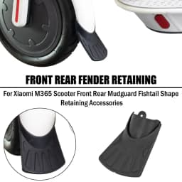 E-Scooter Fish Tail Cover Fender Back Wing Protection For Xiaomi M365 1S Pro Electric Kick Scooter Front Splash Mudguard Frame