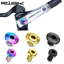 RISK Bicycle Titanium Alloy Screws Bike Cylinder Cap Screw Oil Disc Brake Lever Oil Injection Port XT XTR M615 M675 M785 M8000