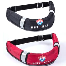 Reflective Automatic Fishing Waist Belt Type Safety Life Jacket Adult Inflatable Life Safety Belt Waist Bag for Boating 구명벨트