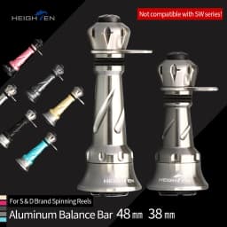 HEIGHTEN Fishing Wheel Balance Rod 38mm Fishing Gear Modification Accessories
