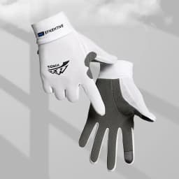 Ice Silk Gloves Breathable Lightweight Cycling Gloves Anti-Slip Sunscreen Full Finger Gloves Outdoor Fishing Driving Gloves