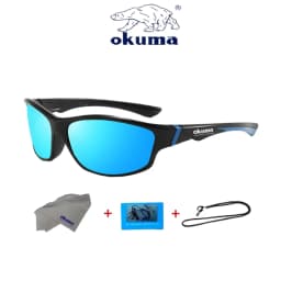 Okum Fashion Polarized Glasses UV400, Anti-UV, Anti-Glare, Strong Light, Suitable for Cycling, Driving, Fishing, Etc