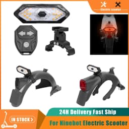Turn Signal Warning Light Usb Rechargeable for XIomi M365 Pro for Ninebot Max G30 G30D/E/LP/G2 for Kugoo Night Riding Lamp
