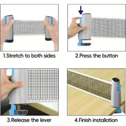 Portable Table Tennis Net Expandable Table Tennis Net Stand For any table tennis table Adjustable Table Tennis Net Stand