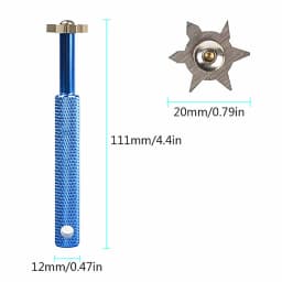 Golf Sharpener Golf Club Grooving Sharpening Tool Golf Club Sharpener Head Strong Wedge Alloy Wedge Sharpening Cut