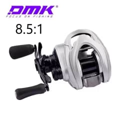 DMK Cheetah Air 7.6:1 DC Fishing Reels Carbon Fibre 135g Electronic Brake MIIEC Band Sound 3-17g Baitcast Fishing Reels