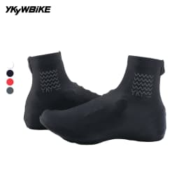 YKYWBIKE Cycling Shoe Cover Road Bike Overshoes Lightweight  Women Men Elastic MTB Bicycle Shoes Cover Reflective