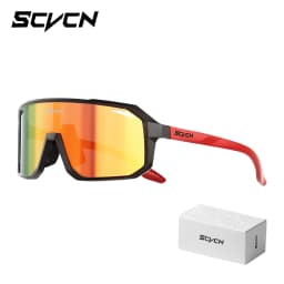 SCVCN Outdoor Cycling Glasses Men Bike UV400 Eyewear Sports MTB Road Goggles Bicycle Women Driving Hiking Climbing Sunglasses