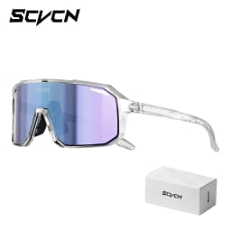 SCVCN Outdoor Cycling Glasses Men Bike UV400 Eyewear Sports MTB Road Goggles Bicycle Women Driving Hiking Climbing Sunglasses