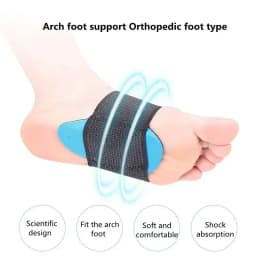 1 Pair New Men Women Arch Support Shoe Pads Flat Feet Orthopedic Insoles for Shoes Valgus Sports Insole Foot Inserts Accessories